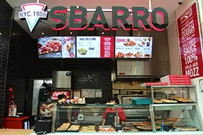 Киоски самообслуживания в пиццериях «Сбарро»